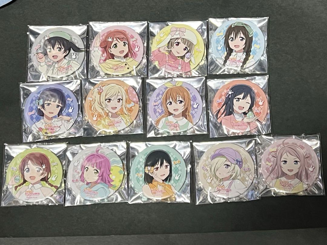 【お得】 広島公演 にじたび 虹ヶ咲 ラブライブ ガチャ 全種セット 缶バッジ ピンズ・ピンバッジ・缶バッジ