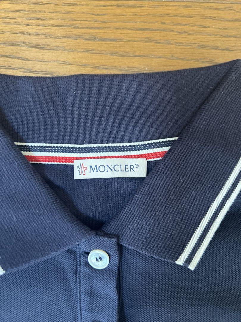 MONCLER ネイビー ポロシャツ M