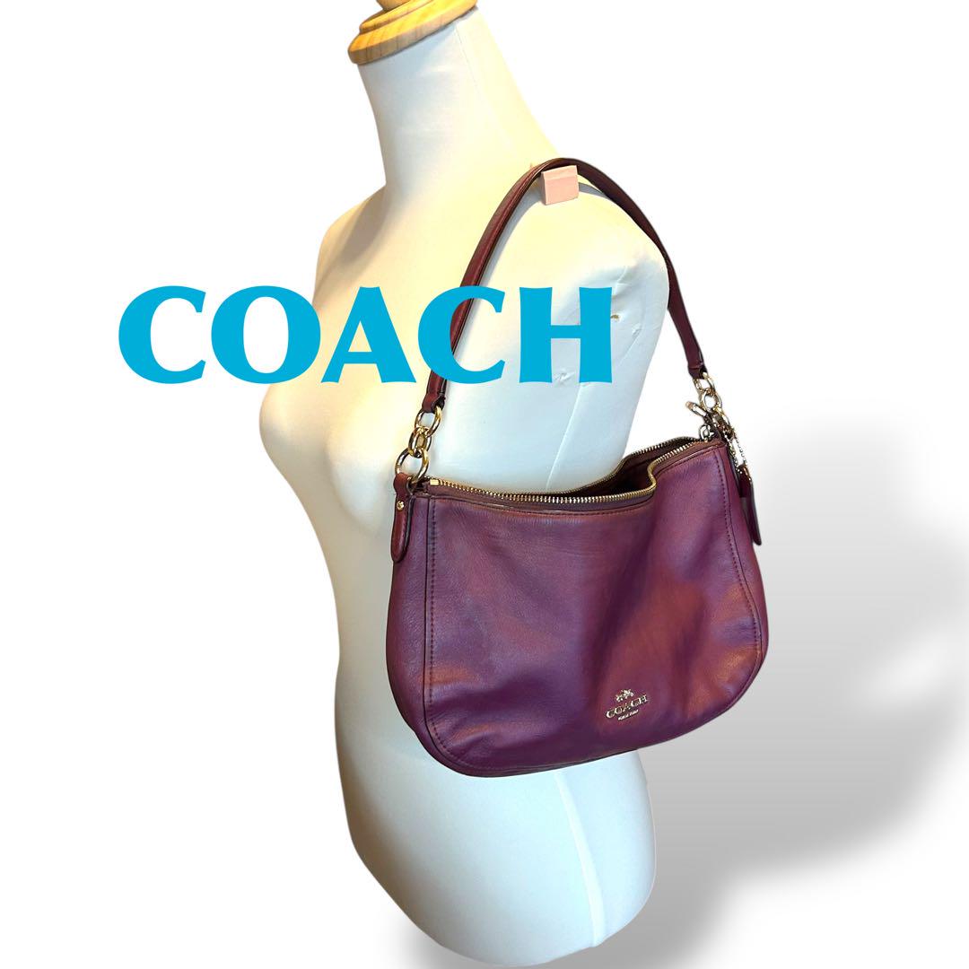 COACH ショルダーバッグ コーチ バッグ 37018 アクセサリーポーチ