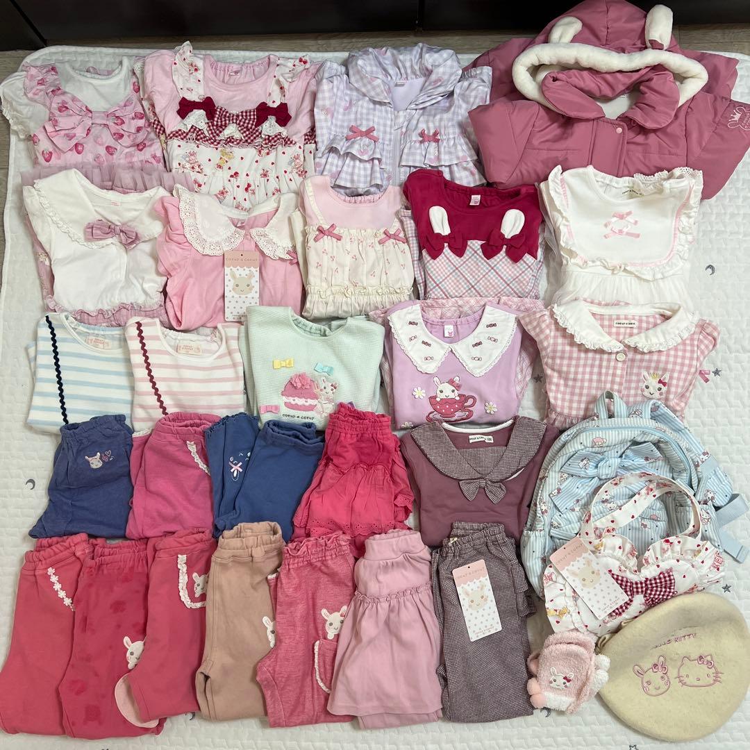 ち*こ様 クーラクール　夏〜冬服　まとめ売り　100サイズ　30点
