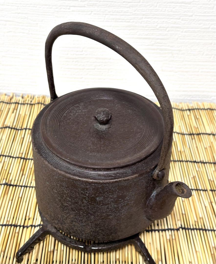 【2025新春福袋】 良品 敬典工房 正寿堂 山正造 12型 南部鉄瓶 南部鉄器 鉄瓶 工芸品 工芸品