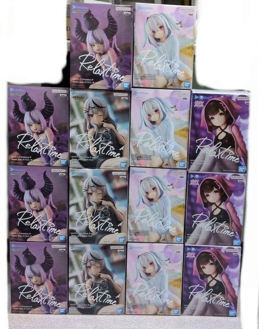 ホロライブ Relax time フィギュア14個BANPRESTO