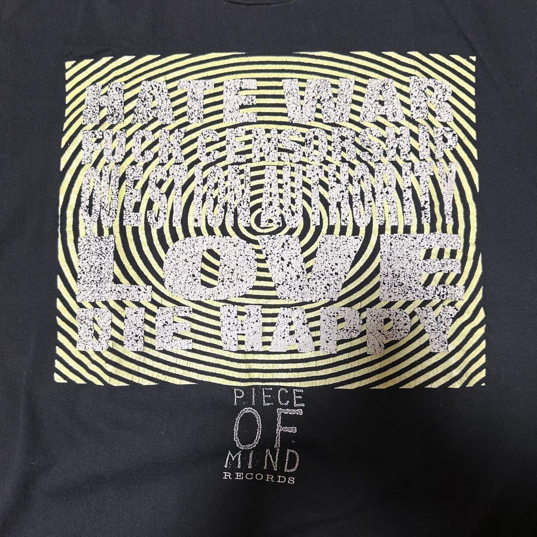 90s PIECE OF MIND レコードレーベル バンドTシャツ メンズ