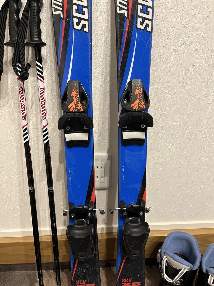 ★男の子用 4点セット メンテナンス.HOTWAX済★ head salomon