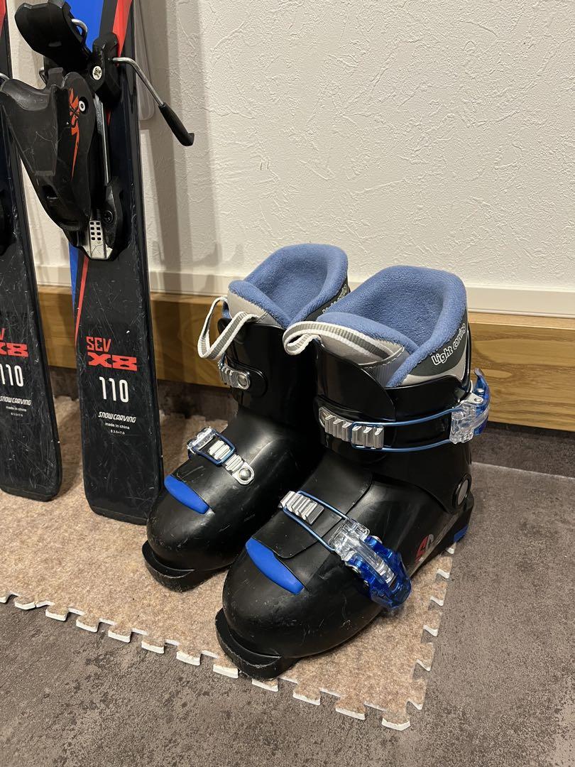 ★男の子用 4点セット メンテナンス.HOTWAX済★ head salomon