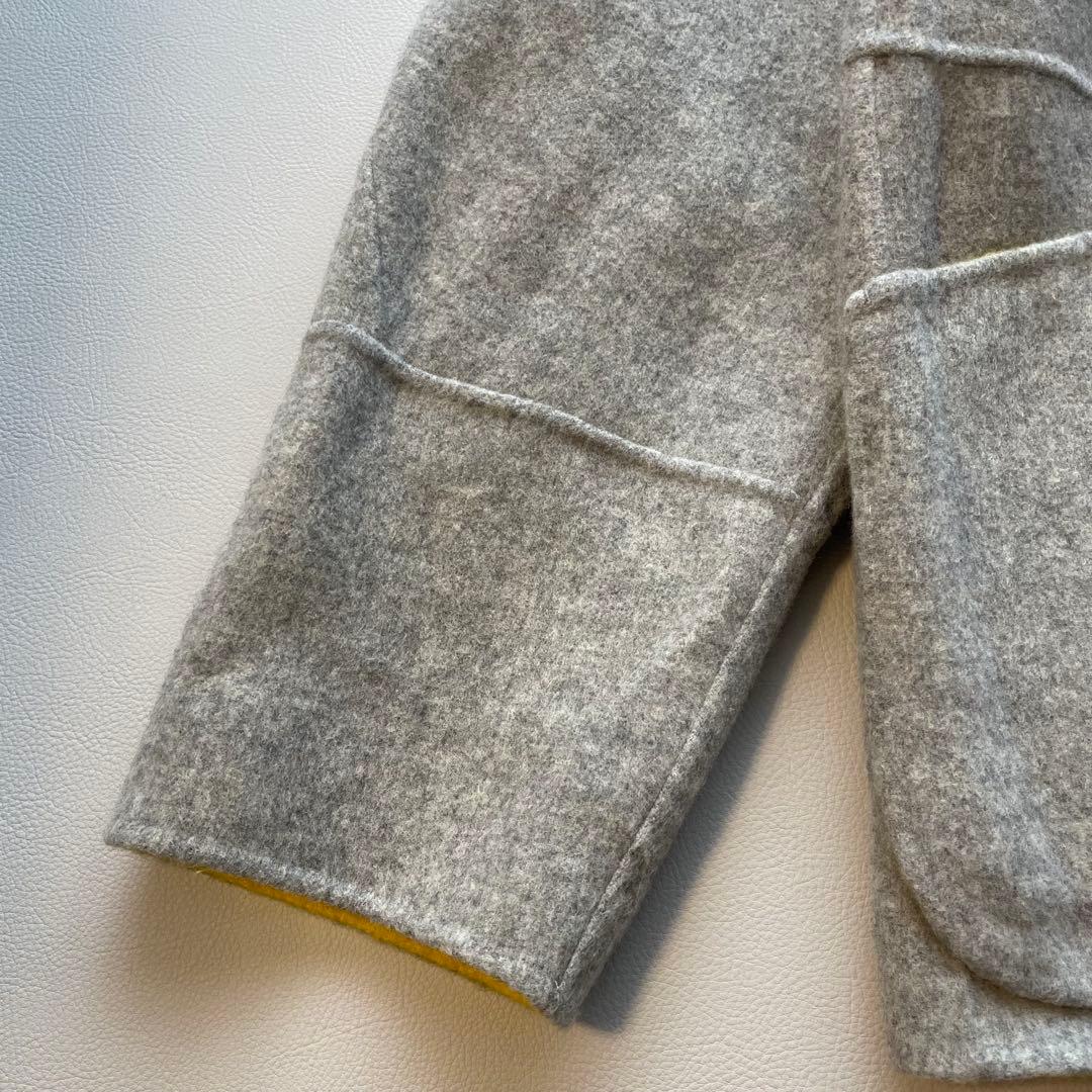 ドゥクラッセ 38 カシミヤ混ウールリバー2WAYノー ドゥクラッセ 38 カシミヤ混ウールリバー2WAYノー