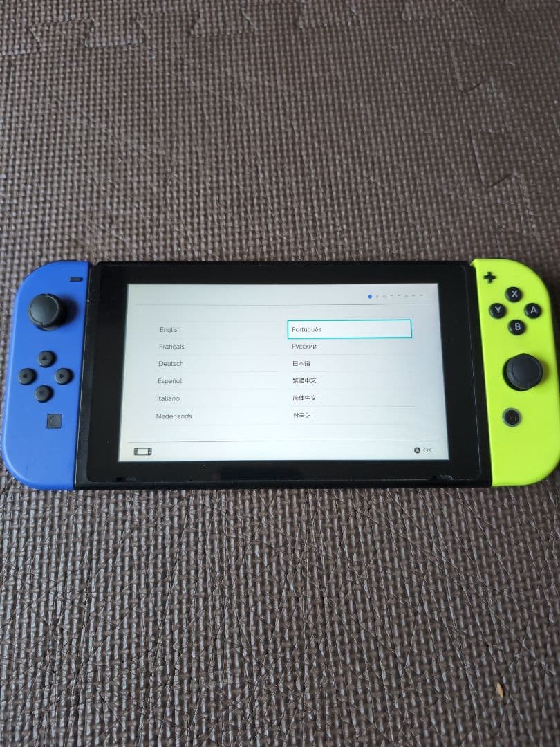 ブルー＆ネオンイエローやや傷や汚れあり