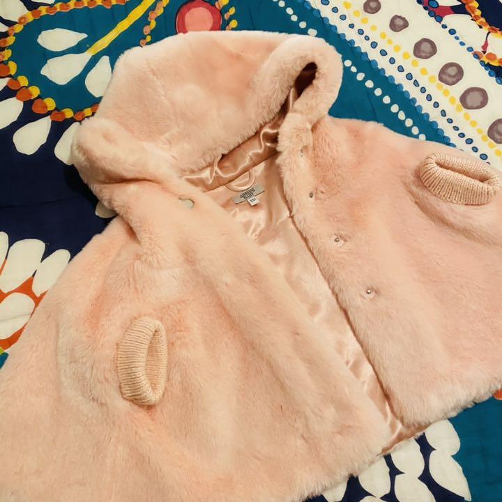 ARMANI Baby ⭐︎ ファーポンチョ 画像1