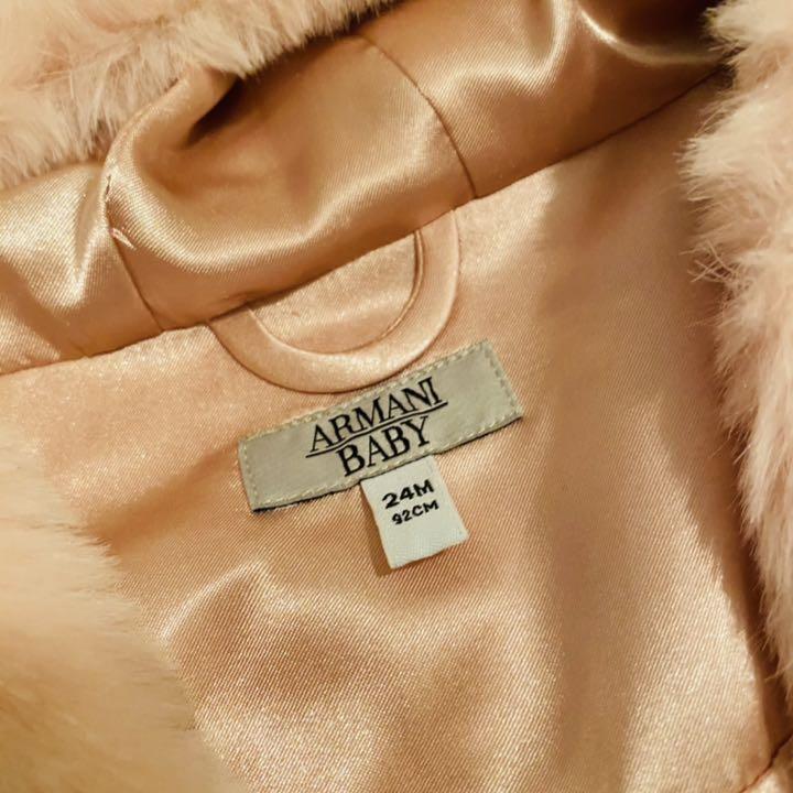 ARMANI Baby ⭐︎ ファーポンチョ 画像2