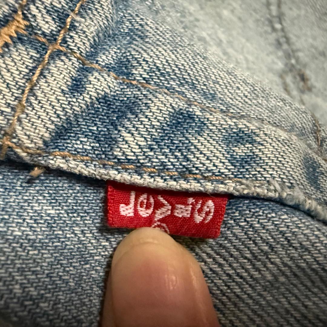 平成00s Levi's W317デニムフレアパンツペイントバギーパンツ 平成00s Levi's W31デニムフレアパンツペイントバギーパンツ