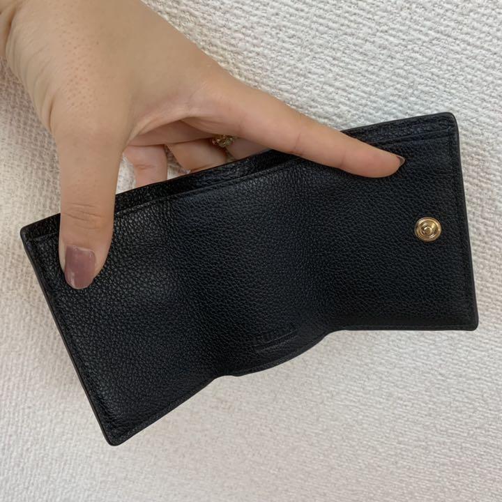 カラーⅨ 新品同様 牛革製 レザー ミニ財布 三つ折り財布 JenX5-m92911261745 美品 FURLA フルラ らくらくメ