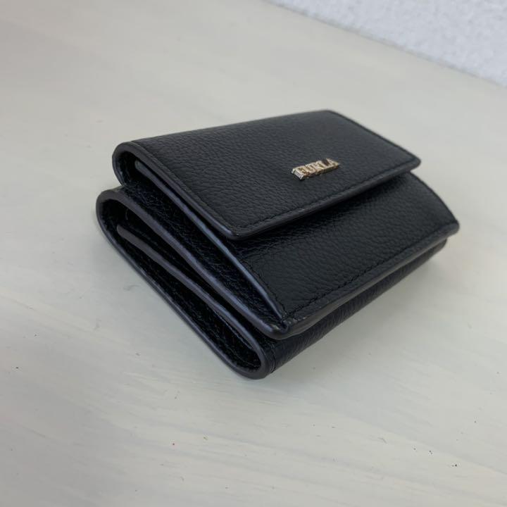 カラーⅨ 新品同様 牛革製 レザー ミニ財布 三つ折り財布 JenX5-m92911261745 美品 FURLA フルラ らくらくメ