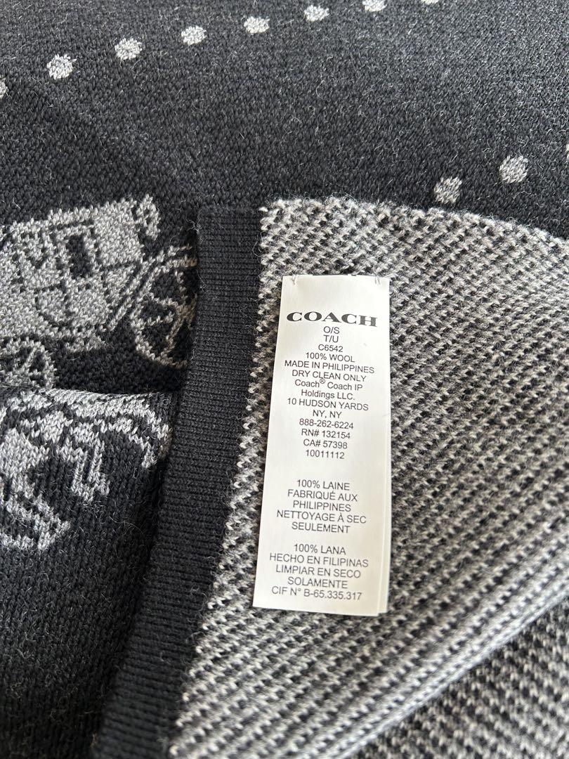 COACH コーチ マフラー ニット帽 セット