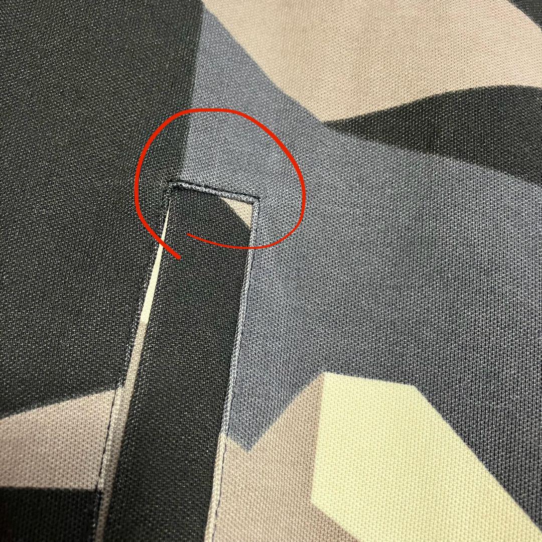【美品】 フレッドペリー トラックジャケット カモフラ 迷彩 月桂樹ロゴ XS