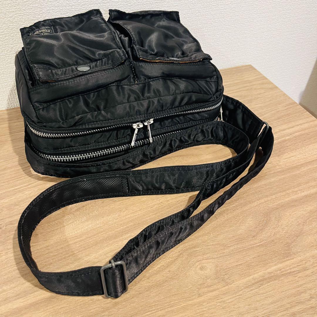 【美品✨】PORTER ポーター タンカーショルダーバッグ(S) 黒 吉田カバン
