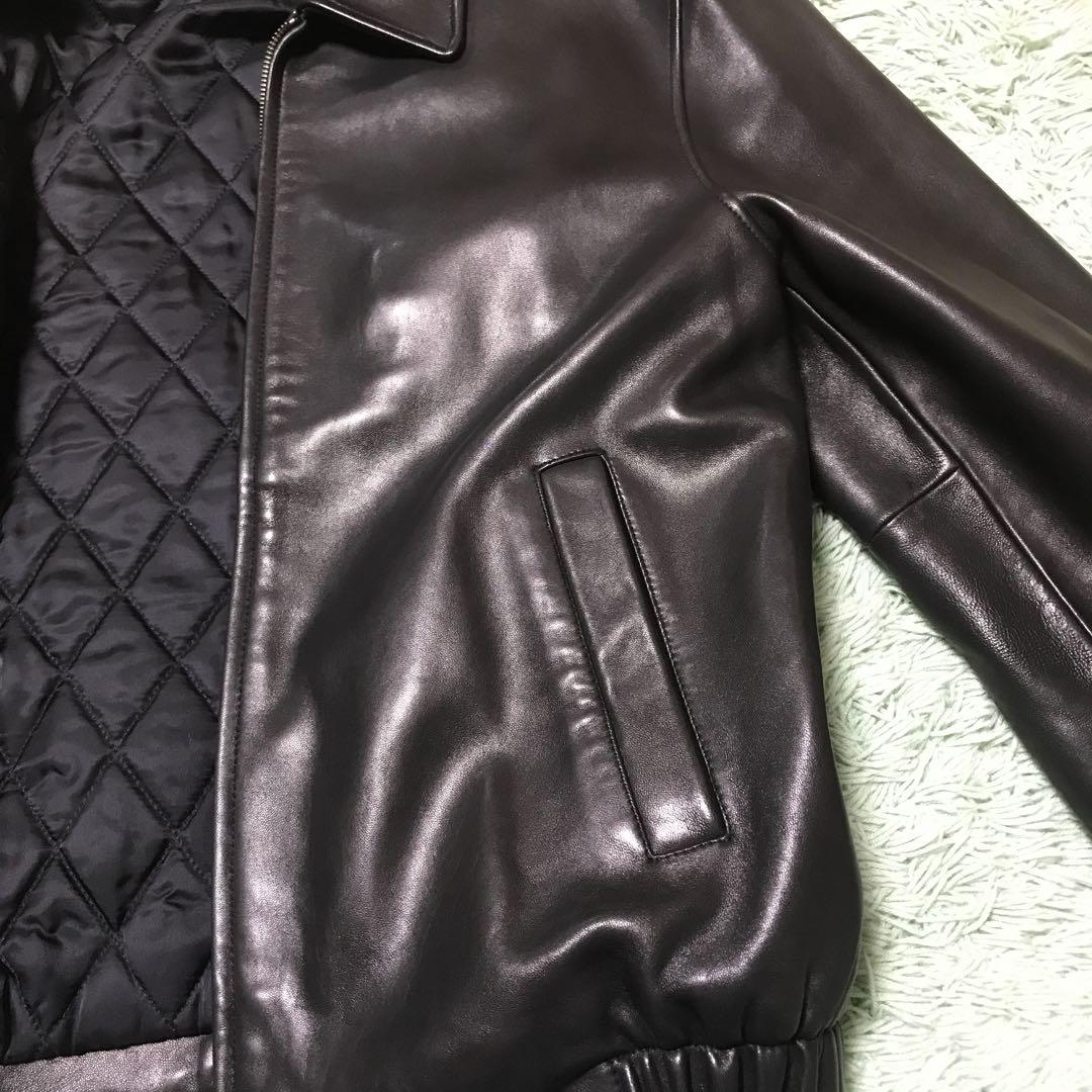 こっしーでございます。Brooks Brothers レザージャケット 黒