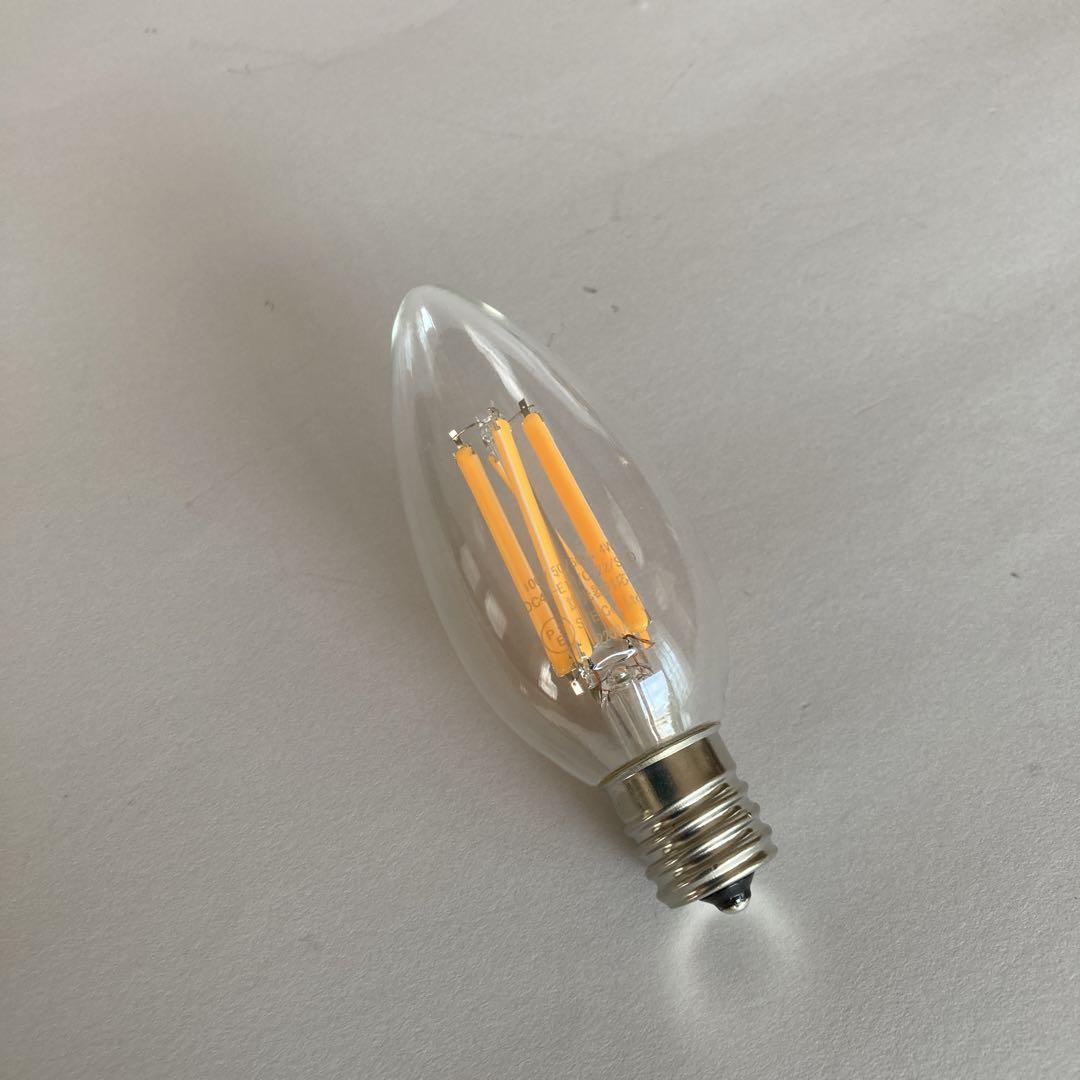 ペンダントライト　アンティーク調　LED電球付