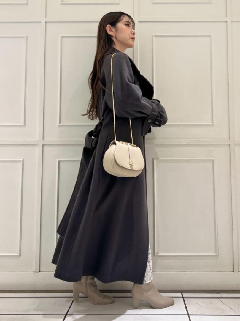 新品✨ SNIDEL スナイデル　ウールカシミヤスタンドカラーコート　M