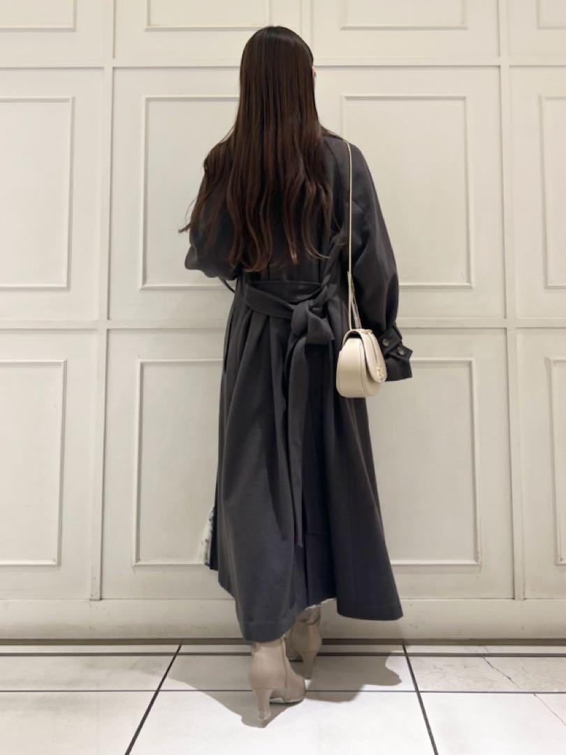 新品✨ SNIDEL スナイデル　ウールカシミヤスタンドカラーコート　M