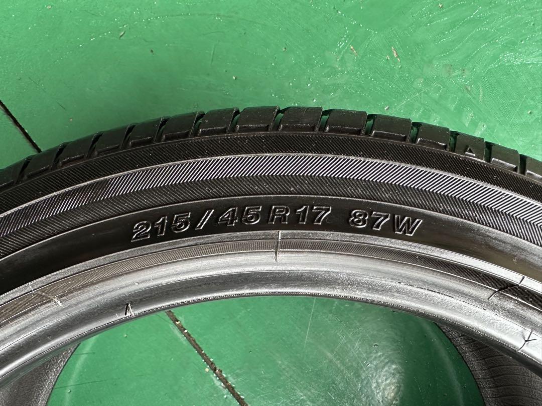 ヨコハマタイヤADVAN 215/45R17ｄＢ　E70 2本セット
