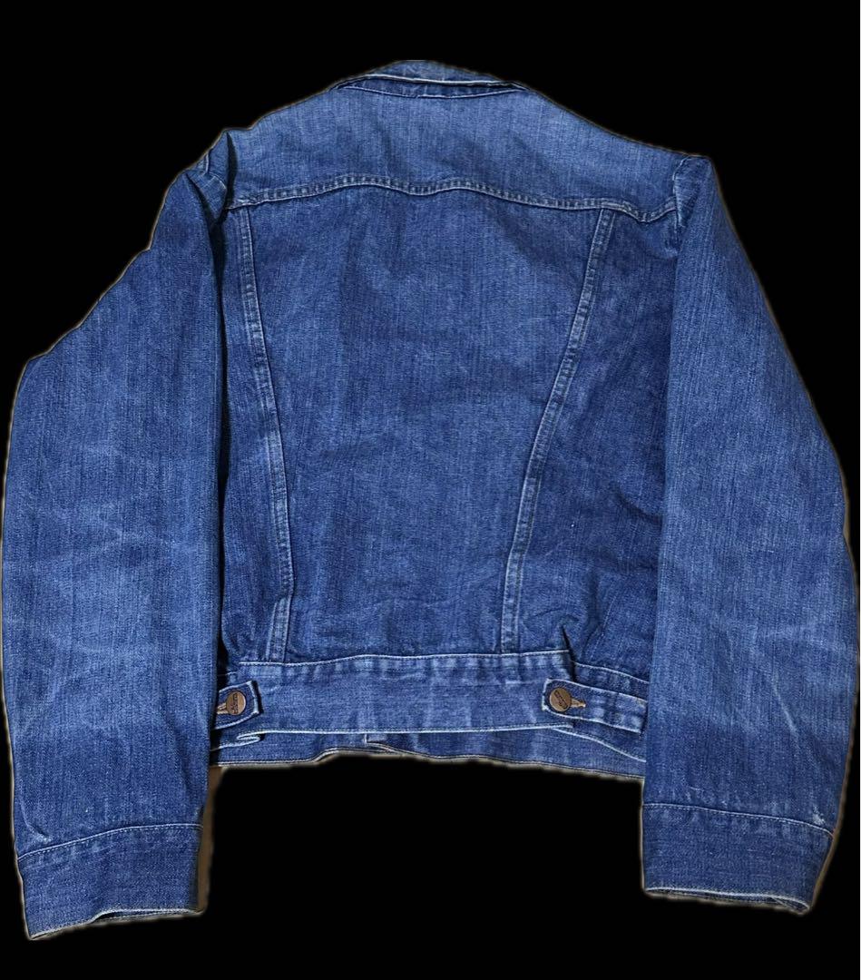 70s wrangler デニムジャケット　三角タグ