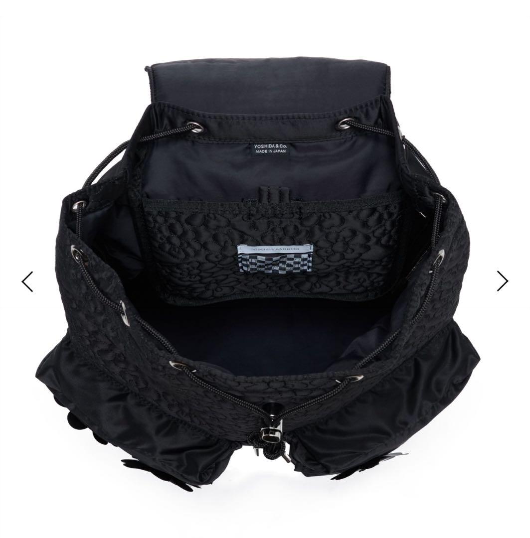 PORTER CECILIE BAHNSEN PORTER BACKPACK 黒 - メルカリ
