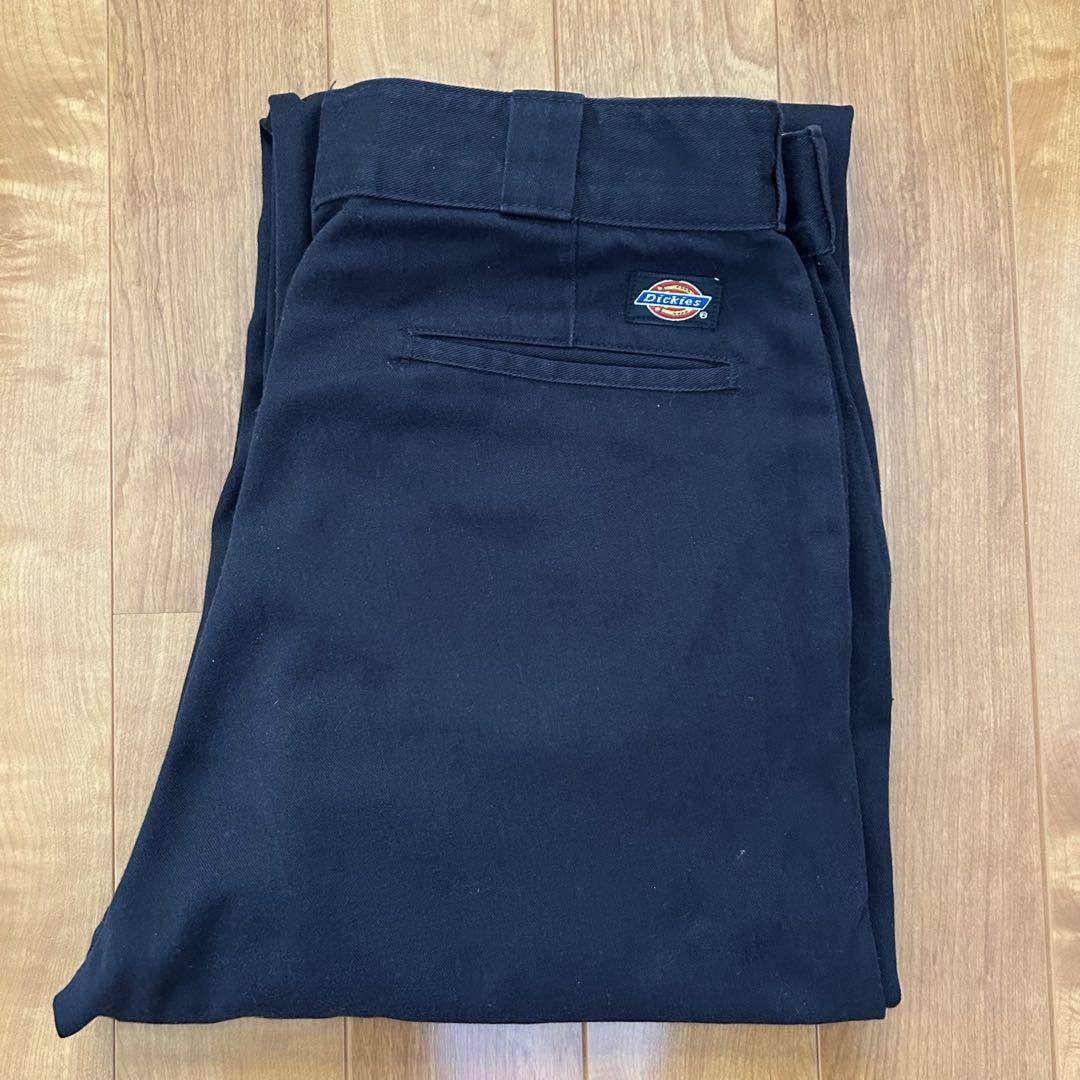 ディッキーズ 874 ワークパンツ USA製 34×34 ブラック TALON