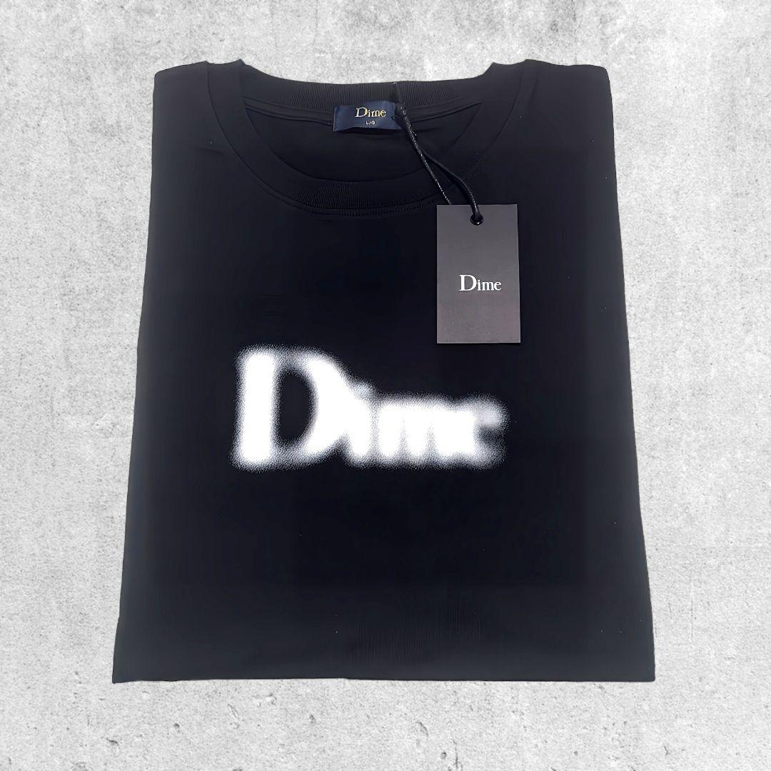 【新品】Dime Classic Blurry Tシャツ ブラック L