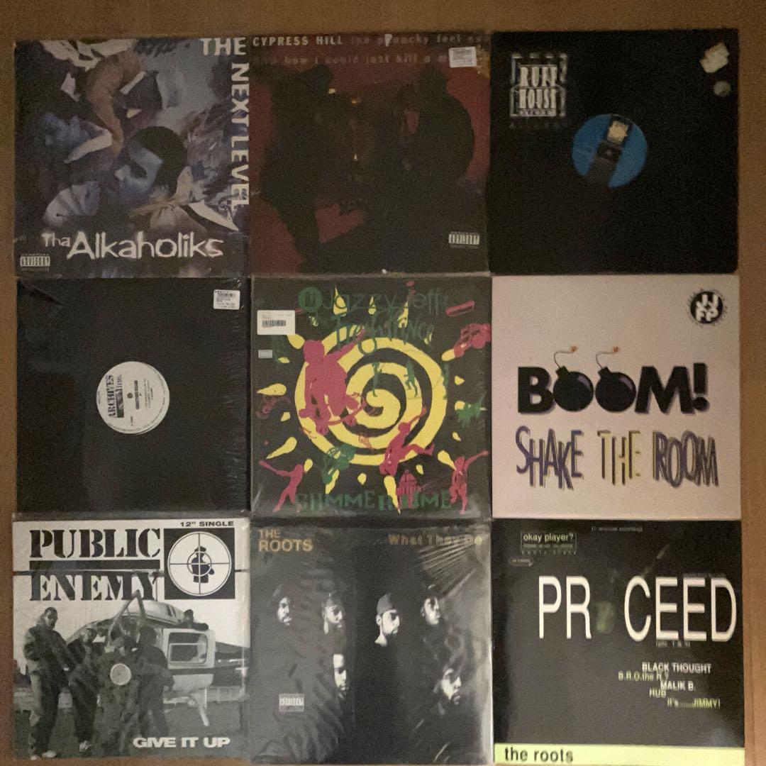 HIPHOPレコードまとめ売り 54枚セット
