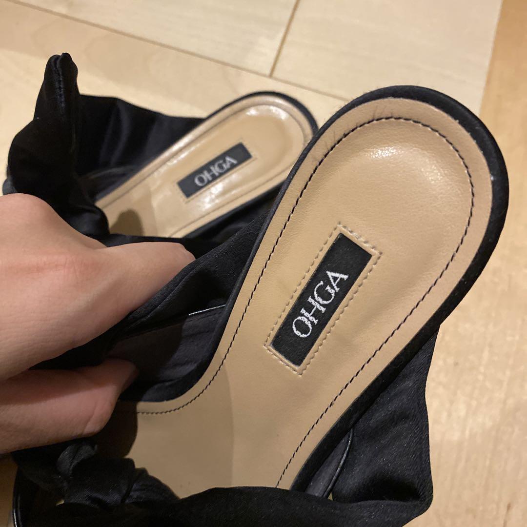 ohga リボンパンプス