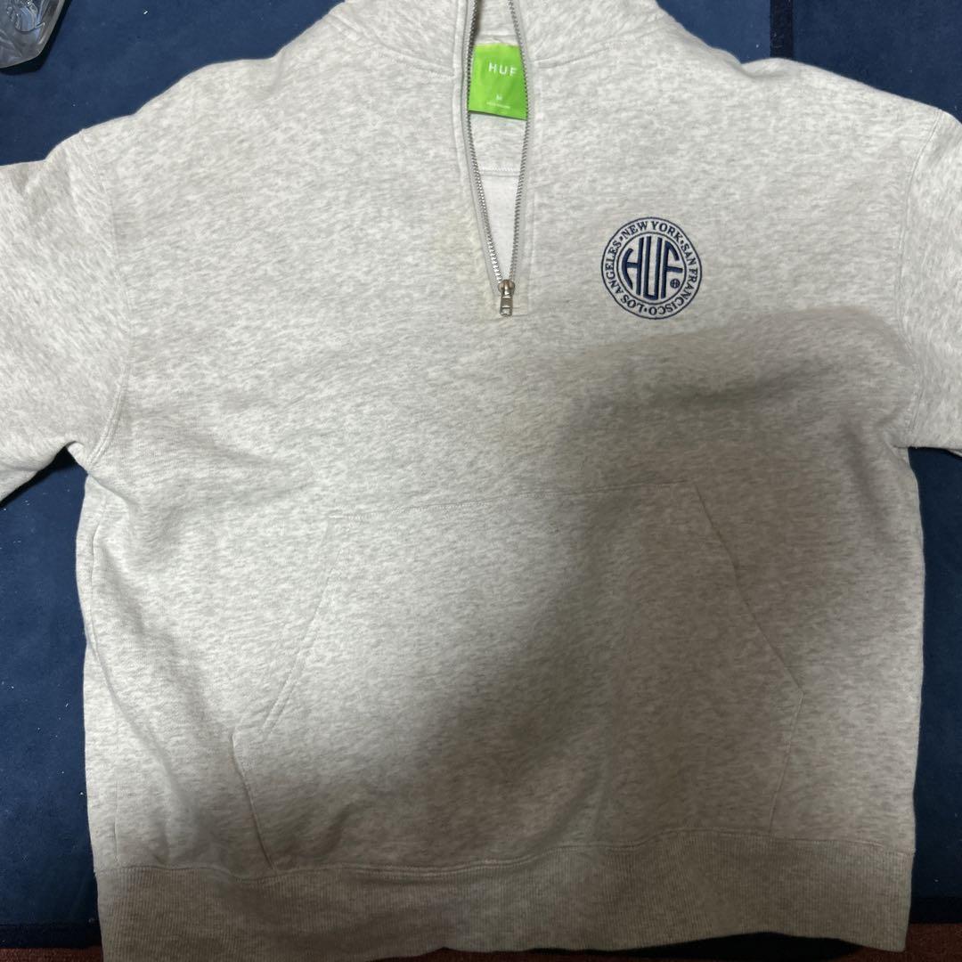 HUF ハーフジップ 長袖