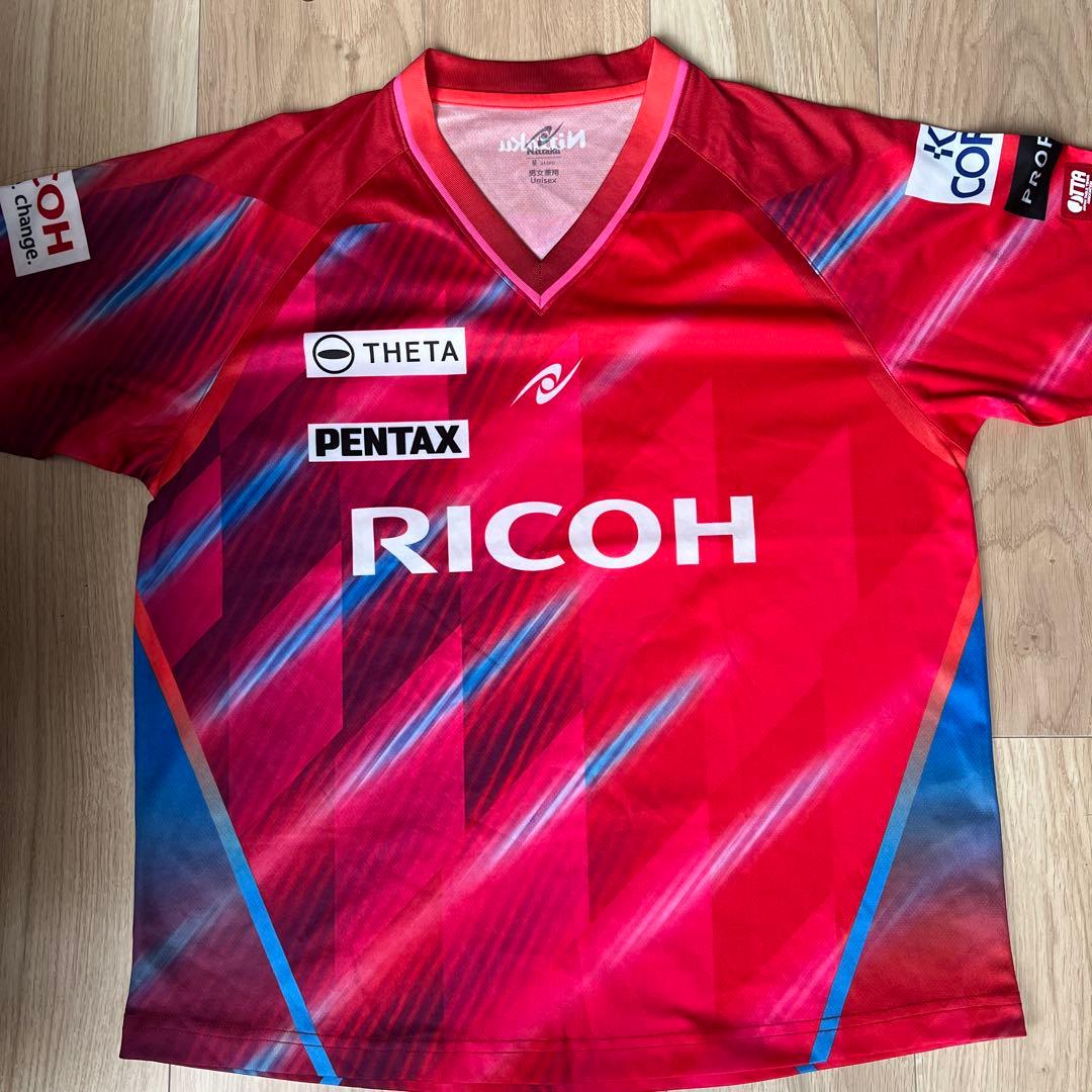 卓球 リコー実業団支給ユニフォームニッタクバタフライVICTASテナジーM Nittaku