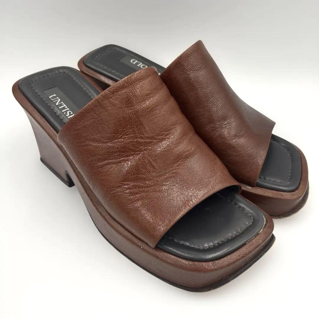 中古・古着通販】UNTISHOLD (アンチショルド) スクエアトゥ