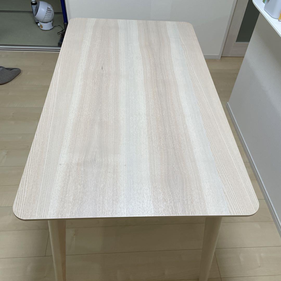 木製長方形テーブル IKEA ダイニングテーブル　ダイニングチェア2脚