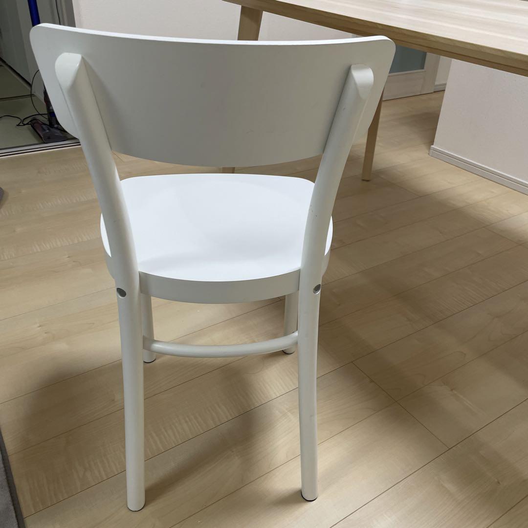 木製長方形テーブル IKEA ダイニングテーブル　ダイニングチェア2脚