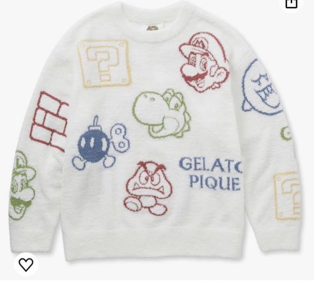 ジェラートピケ　マリオ　ベビモコアソート
