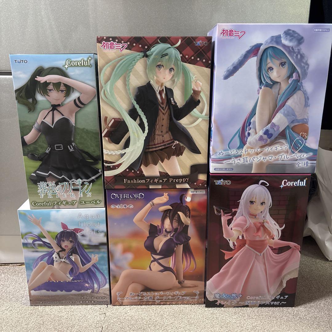 美少女フィギュアセット 6体