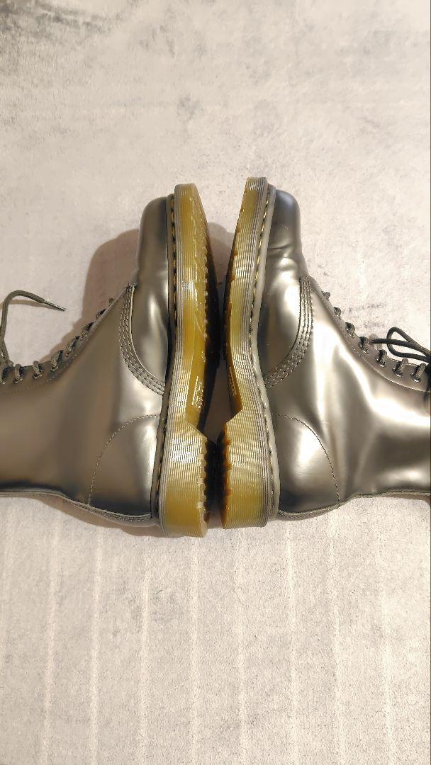 【美品】dr.martens ドクターマーチンUK7　8ホールブーツ　ブラック