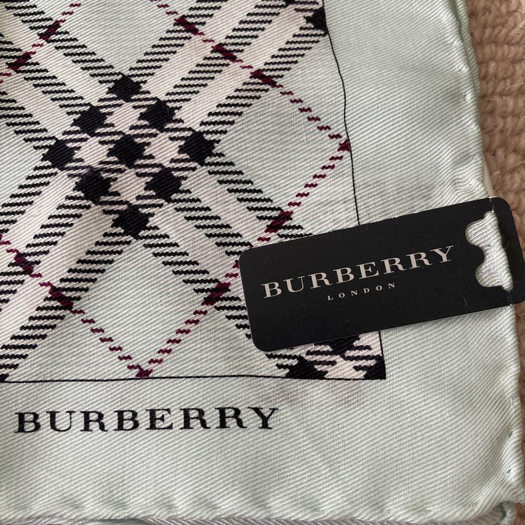 【新品・未使用】Burberry バーバリー スカーフ BURBERRY(バーバリー) / スカーフ/シルク/CML/総柄/レディース