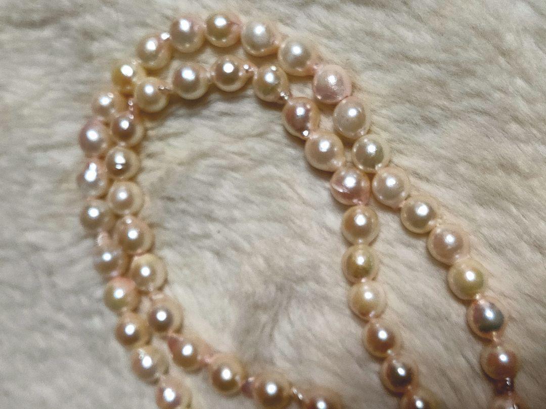 Aアコヤ バロックパールネックレス 照り良し 5〜8mm あこや真珠 ネックレス