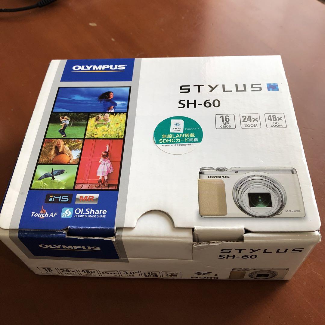 OLYMPUS オリンパス STYLUS SH-60 美品 カメラケース付き