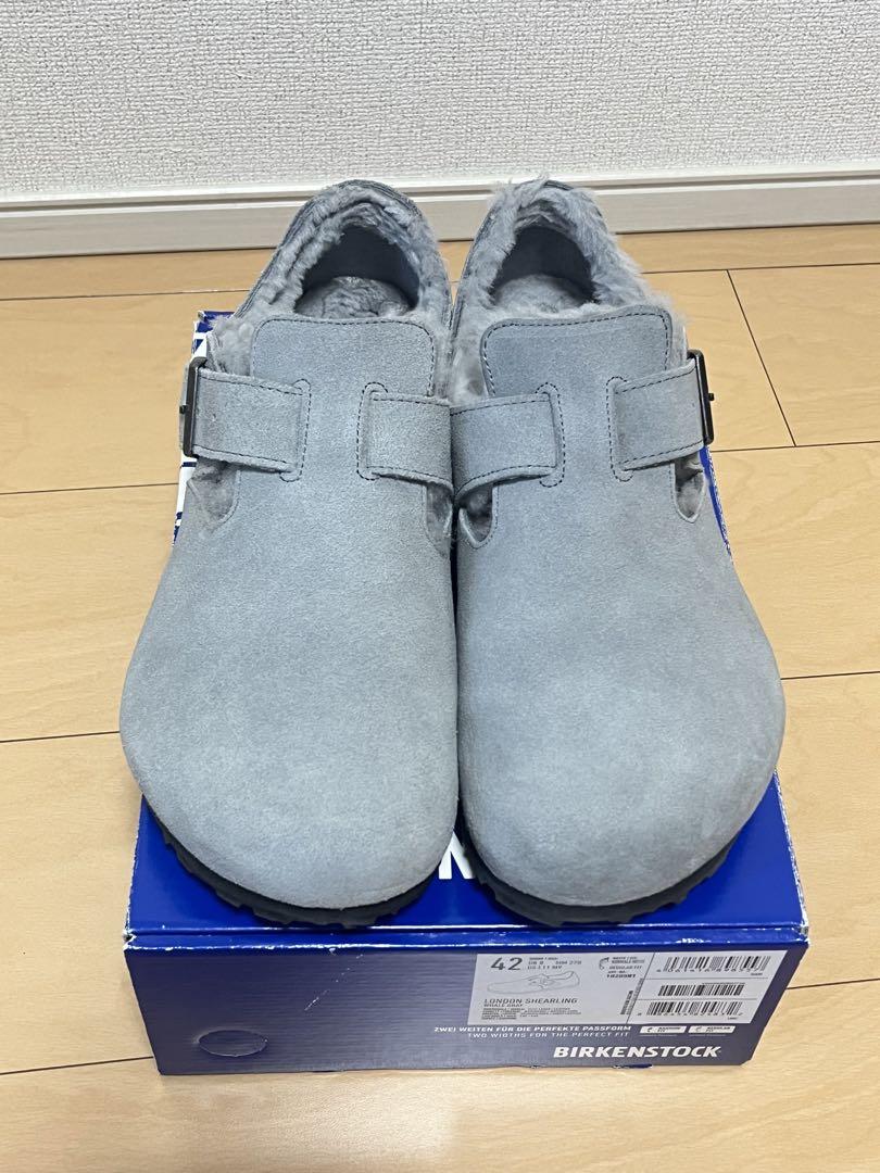 靴 BIRKENSTOCK LONDON SHEARLING 42