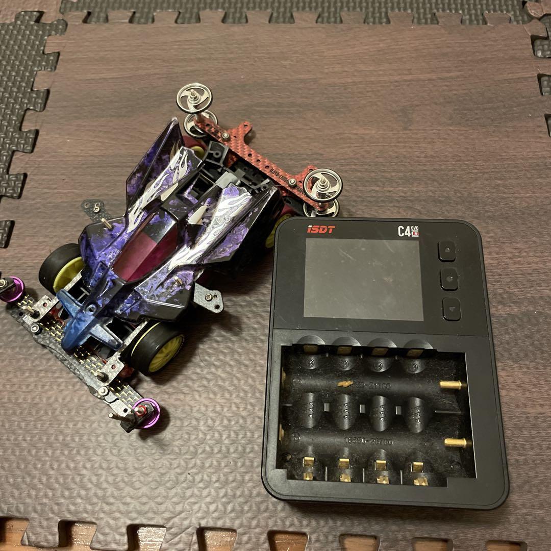 ミニ四駆 MA完成品　充電器C4(動作確認済み)