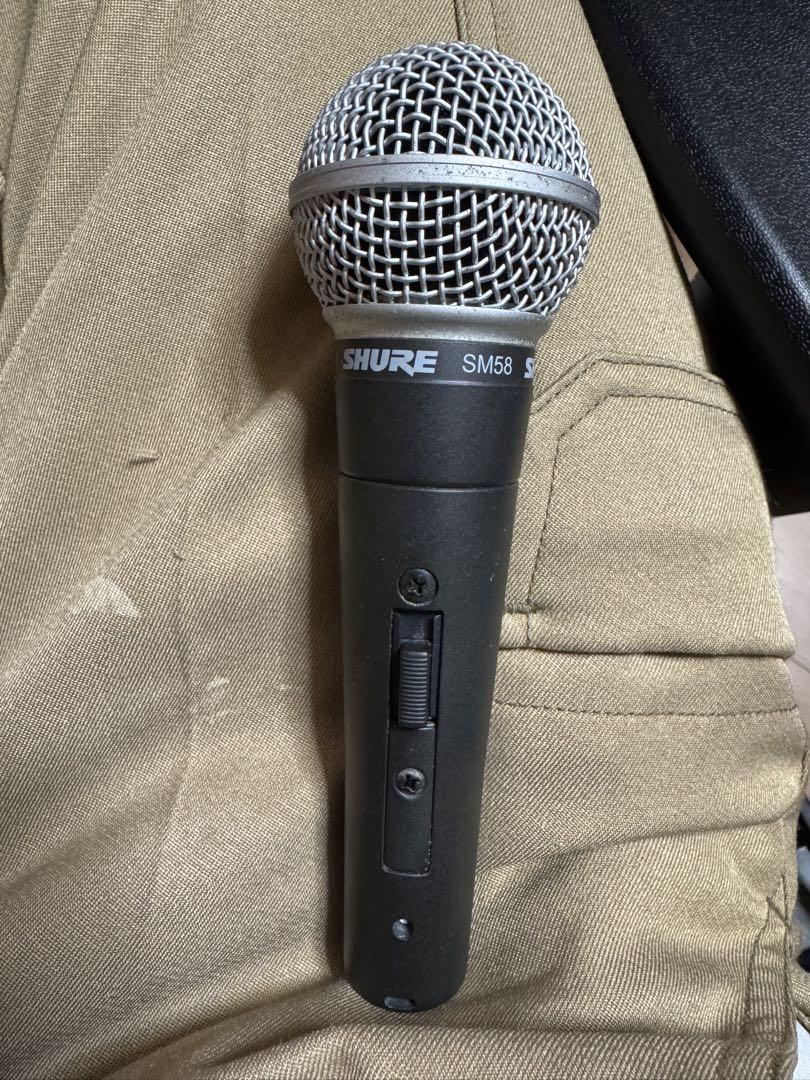 SHURE SM58 SE シュア ダイナミックマイク　xlrケーブル付き