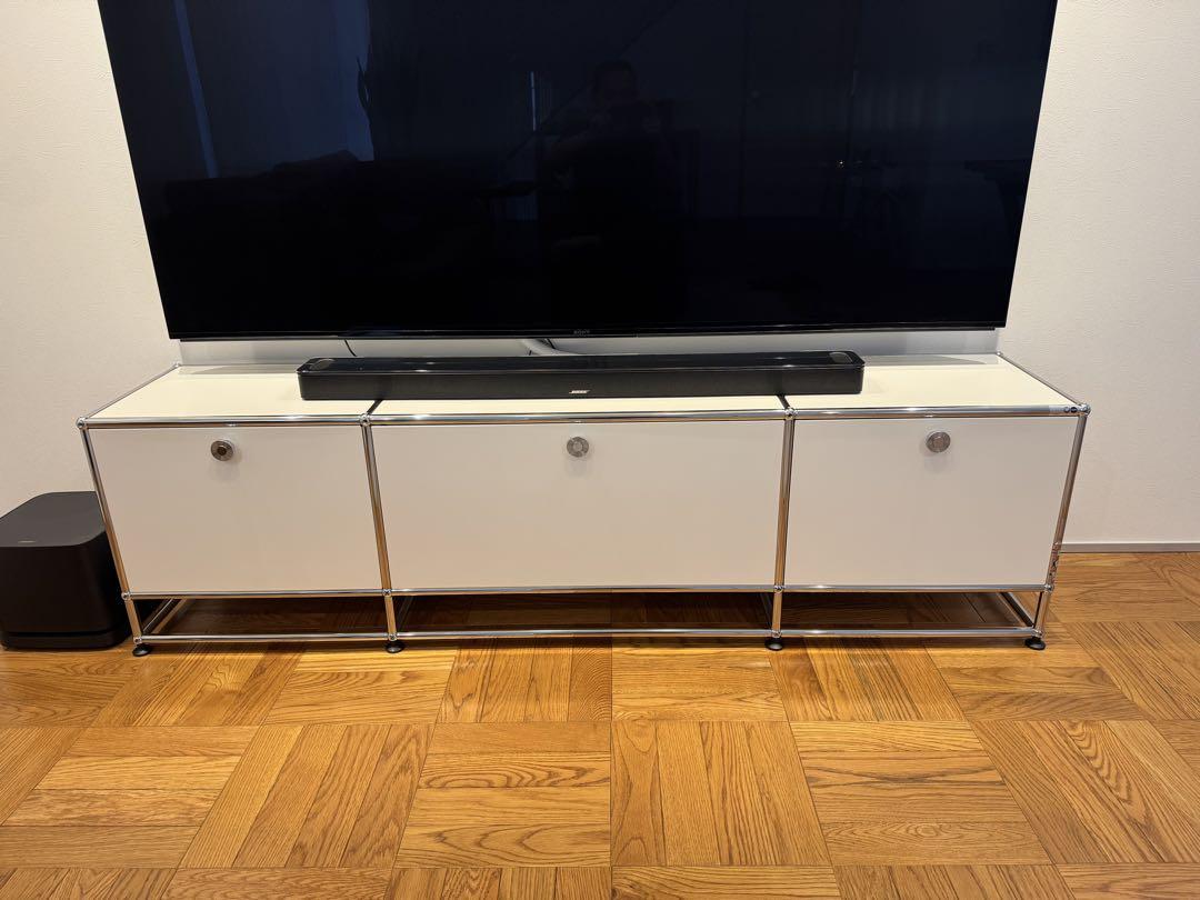 usm ハラー テレビボード ピュアホワイト 正規品 美品 リビング収納