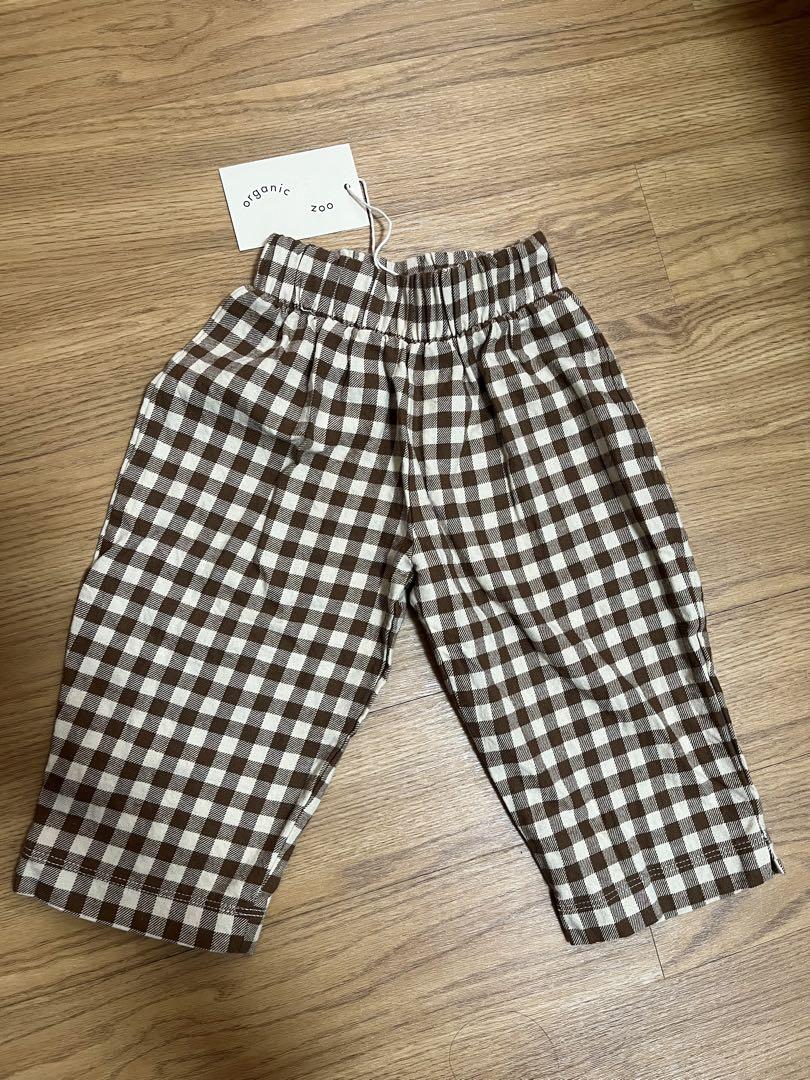 ボトムス organic zoo Gingham Traveller Pants 1-2y