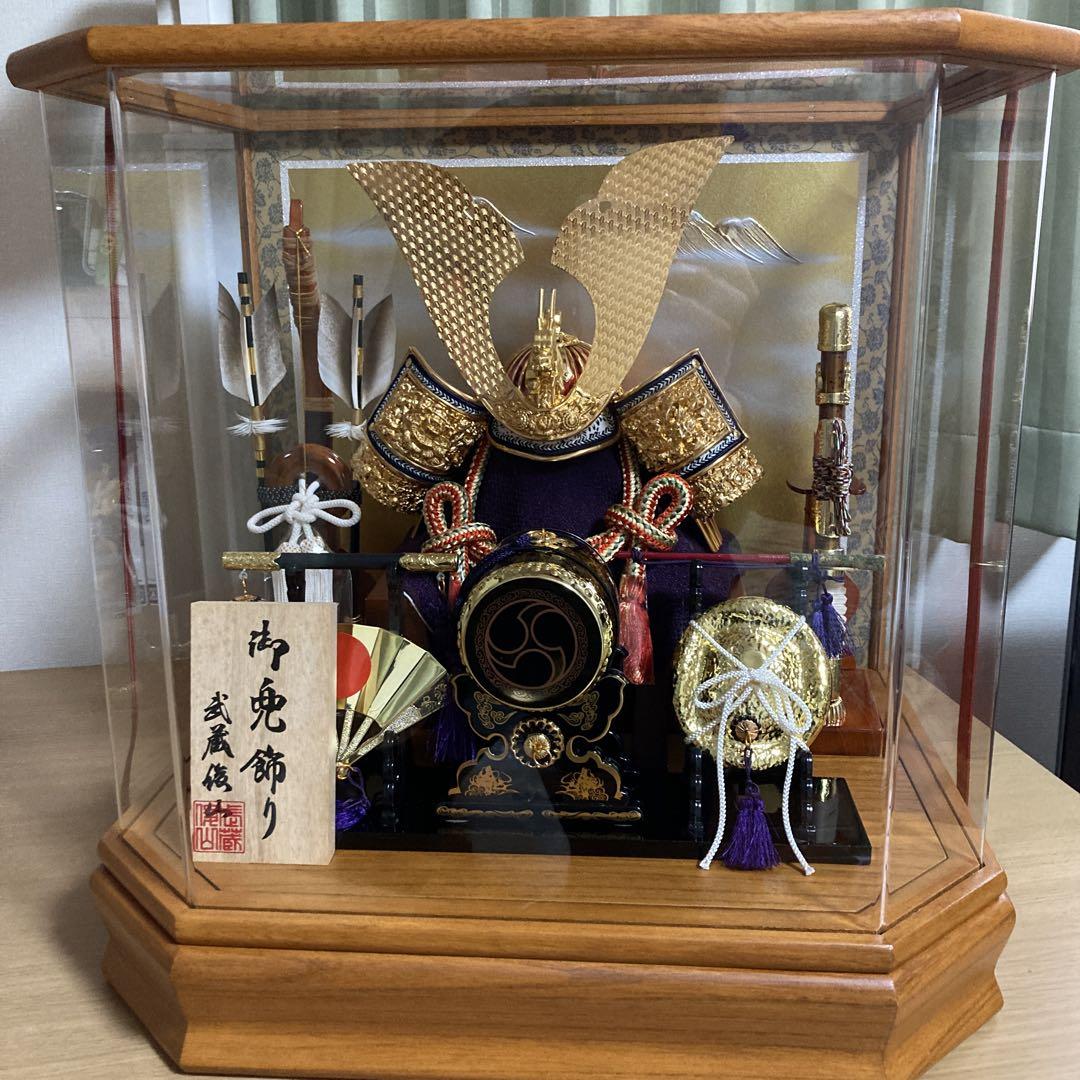 五月人形 アクリルケース付き