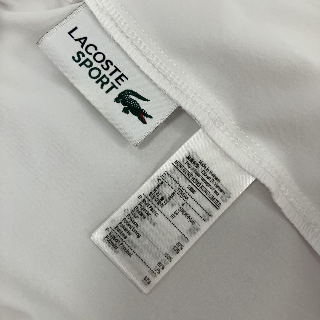 上品なブランド ラコステ LACOSTE 未使用 テニス ハーフパンツ ジョコビッチ ウェア