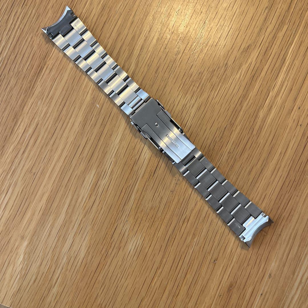 タイコノート22mmステンレスオイスターブレスレットfor セイコー ダイバー