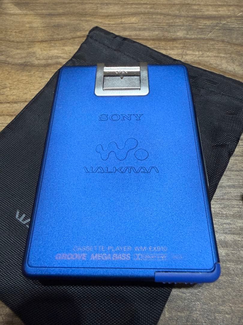 SONY ウォークマン WM-EX910 本体色 ブルー SONY ウォークマン WM-EX910 本体色 ブルー